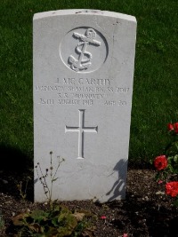Klagenfurt War Cemetery - McCarthy, John